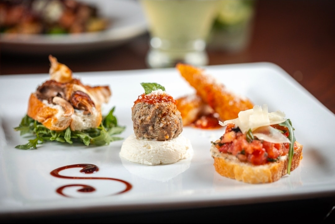 Fine dining appetizer — Salute kitchen